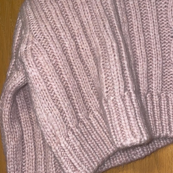 RARE Nanushka Evie Half-Zip Cable Knit Sweater - Picture 2 of 11